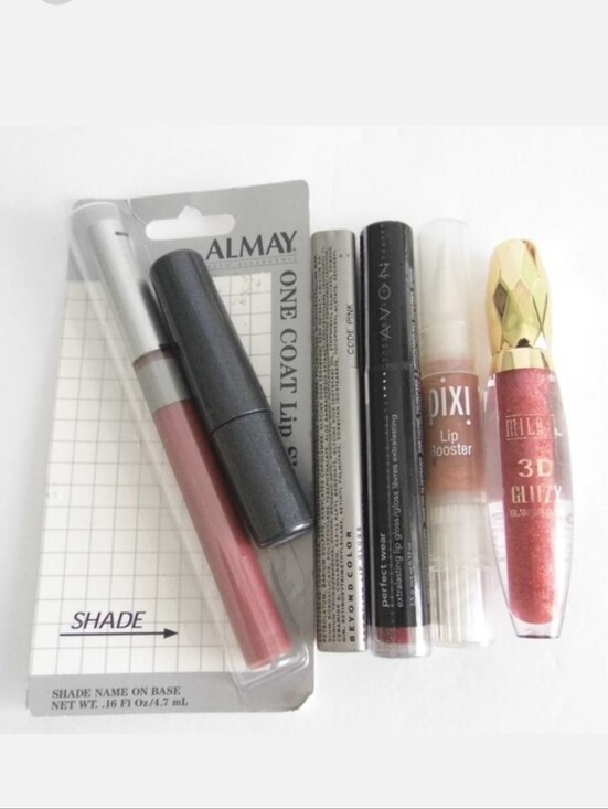 Almay Other - NEW 6-pc Bundle Lipstick Gloss Pixi Milani Almay